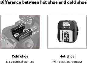 img 2 attached to 📷 SmallRig Cold Shoe Adapter for Camera Cage, Rig, Light Mount, Monitor Mount, Flash Mount, On-Camera Microphones - 1960