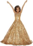 gzcdress sequins toddler pageant dresses girls' clothing for special occasions logo