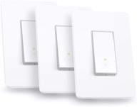 🏠 kasa smart light switch hs200p3: 3-pack with alexa and google home compatibility, no hub required logo