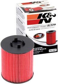 img 4 attached to K&amp;N Premium Oil Filter: Engine Protection for 1999-2006 CHEVROLET/SATURN/CADILLAC: PS-7001