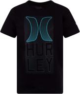 hurley graphic t shirt chambray tropical boys' clothing logo