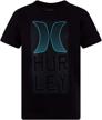 hurley graphic t shirt chambray tropical boys' clothing logo