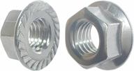 snug fasteners (sng270): pack of 50, 5/16-18 zinc plated serrated flange hex lock nuts logo