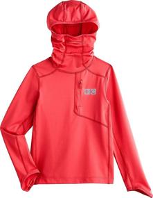 img 1 attached to 👕 Coolibar Kids Andros Fishing Hoodie: Boys' Clothing and Swimwear