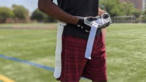 img 1 attached to Enhanced Public Sports Flag Football Belt - Double Flags - Individual Use