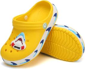 img 4 attached to Toddler Slippers Sneakers Children ShowerU820SDDX1 T New Navy 155 Boys' Shoes : Clogs & Mules