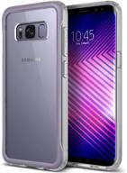 caseology coastline for samsung galaxy s8 case (2017) - orchid gray logo