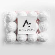 мячи для гольфа alpha sports foam логотип