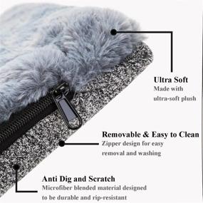 img 2 attached to Gefryco Toast Bread Slice Cat Beds for Indoor Cats and Small Dogs - Creative Pet Mats Cushion Mattress