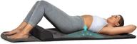 🧘 belmint electric mat for back stretching - 4 physiotherapy programs at home - full body & back relaxation - relieve lumbar tension, muscle soreness & back pain - foldable design with handle logo