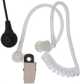 img 2 attached to Enhance Communication: 2 Sets of Snap-On Acoustic Tubes for Two-Way Radio Audio Headset Kit (2 Sets)