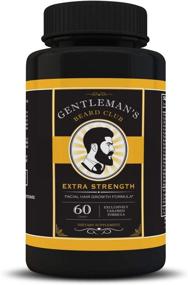 img 4 attached to 🏻 Gentleman's Beard Club: Enhance Your Beard Growth with our Facial Hair Growth Formula - Vitamins for Fuller, Thicker, and Manlier Beards - Suitable for All Hair Types - 60 Capsules