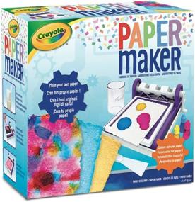 img 4 attached to 🎨 Crayola Paper Crafting Kit: Creative Paper Making