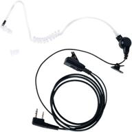 klykon acoustic earpiece headset kenwood logo