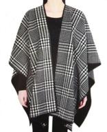 ike behar fashion wrap reversible women's scarves & wraps - trendy accessories logo