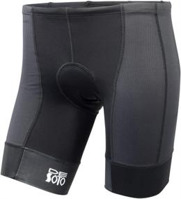 img 4 attached to Soto Forza Tri Short Pockets Sports & Fitness for Triathlon