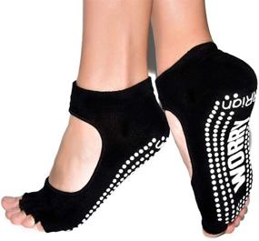 img 1 attached to 🧘 ZaRRian Corp Women's Yoga Socks: Enhance your Yoga Experience!