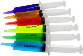 img 2 attached to 🎉 EAZYPARTY Jello Party Syringes – 50 Pack 2oz Reusable Party Syringe with 5 Extra Caps and Cleaning Brush – Ideal for Holiday Parties