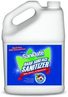 sanidate hard surface sanitizer - 1 gallon - epa registered - ready to use - no mixing or rinse - food contact surface safe - green cleaning solution logo