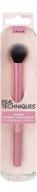enhance your makeup routine with real techniques professional setting makeup brush: expertly lock in foundation and concealer logo