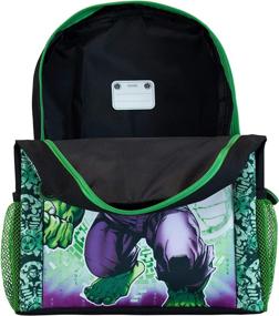 img 1 attached to The Ultimate Marvel Kids 🎒 Incredible Hulk Backpack – Unleash the Power!