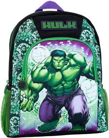 img 4 attached to The Ultimate Marvel Kids 🎒 Incredible Hulk Backpack – Unleash the Power!