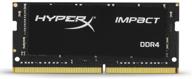 🔋 kingston hyperx impact 8 гб ddr4 2666 мгц cl15 sodimm озу для ноутбука (hx426s15ib2/8) логотип