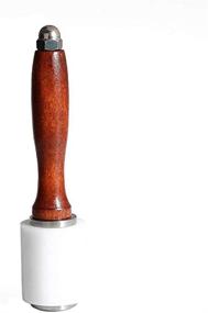 img 4 attached to 🛠️ Premium Leather Craft Tool Kit: Wooden Handle Nylon Hammer for Carving and Sewing Leather Cowhide