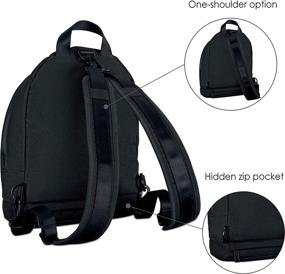 img 1 attached to Backpack Womens Small Black Backpacks