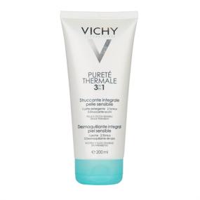 img 3 attached to Очищающее средство для лица Vichy Pureté Thermale: Универсальное средство для умывания, тоника и средство для снятия макияжа; Идеально для чувствительной кожи.