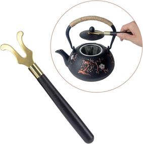 img 1 attached to Exquisite Pieces Japanese Teapot Kettle Infuser: Traditional Elegance and Superior Brewing