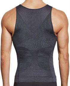 img 3 attached to GSKS Shaper Slimming Compression Shapewear Men's Clothing and Active