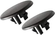 черный накладный крышечка подлокотника для chevrolet tahoe, suburban, gmc yukon, cadillac escalade 07-19 - заменяет оригинальное изделие gm 15279689 - детали сиденья, автомобильные аксессуары логотип