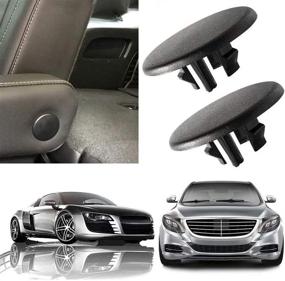 img 1 attached to Черный накладный крышечка подлокотника для Chevrolet Tahoe, Suburban, GMC Yukon, Cadillac Escalade 07-19 - Заменяет оригинальное изделие GM 15279689 - Детали сиденья, автомобильные аксессуары