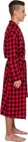 img 1 attached to 👕 Enhanced SEO: Ross Michaels Buffalo Cotton Bathrobe