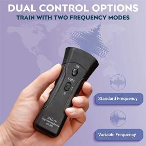 img 1 attached to 🐶 Zadyx Ultrasonic Anti Barking Device - 20 Ft Range Remote Control Barking Dog Deterrent - Handheld Training Device to Stop Barking Dogs