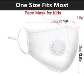 img 3 attached to Reusable Cotton Outdoor Activity Mask - Breathable and Durable Design