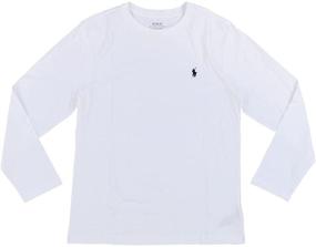 img 1 attached to 👕 Классическая и комфортная: детская футболка Polo Ralph Lauren с длинным рукавом