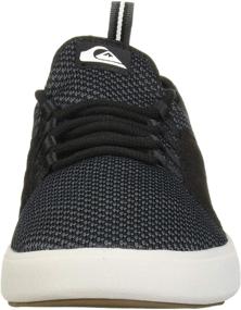 img 3 attached to Quiksilver Winter Stretch Sneaker Black Men's Shoes: Ultimate Comfort and Style for Cold Weather