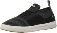 quiksilver winter stretch sneaker black men's shoes: ultimate comfort and style for cold weather логотип