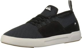 img 4 attached to Quiksilver Winter Stretch Sneaker Black Men's Shoes: Ultimate Comfort and Style for Cold Weather