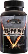 повысьте уровни тестостерона с помощью m-test: hardcore testosterone booster, 180 капсул логотип