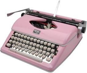 img 1 attached to Royal 79105Y Classic Manual Typewriter (Pink)