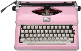 img 4 attached to Royal 79105Y Classic Manual Typewriter (Pink)