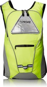 img 4 attached to Enhance Visibility and 🚴 Convenience: Proviz Cycling/Running Rucksack (10-Liter)