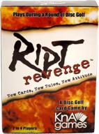 🔥 ript revenge disc golf card game: unleash fun on the golf course with 52 cards! логотип