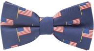 stylish and handmade pre-tied bow ties for 👔 boys - unique novelty patterns and polka dots for kids logo