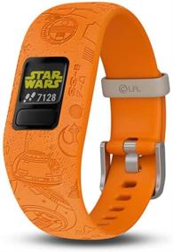 img 4 attached to 🌟 Garmin Vivofit Jr 2 Kids Star Wars Edition: Track Fitness and Activity with Light Side vs Dark Side Silicone Band Smart Watch