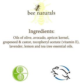 img 3 attached to Масло для кутикулы Bee Naturals - обогащенное витамином Е средство для лечения трещин на ногтях и сухой кутикулы - повышает влажность, мягкость и здоровье - с добавлением эфирного масла чайного дерева.