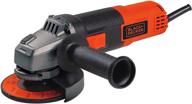 🔌 шлифовальная машина black+decker 6.5 ампер bdeg400 логотип